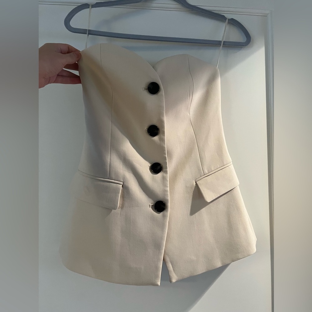 Zara Bustier Vest